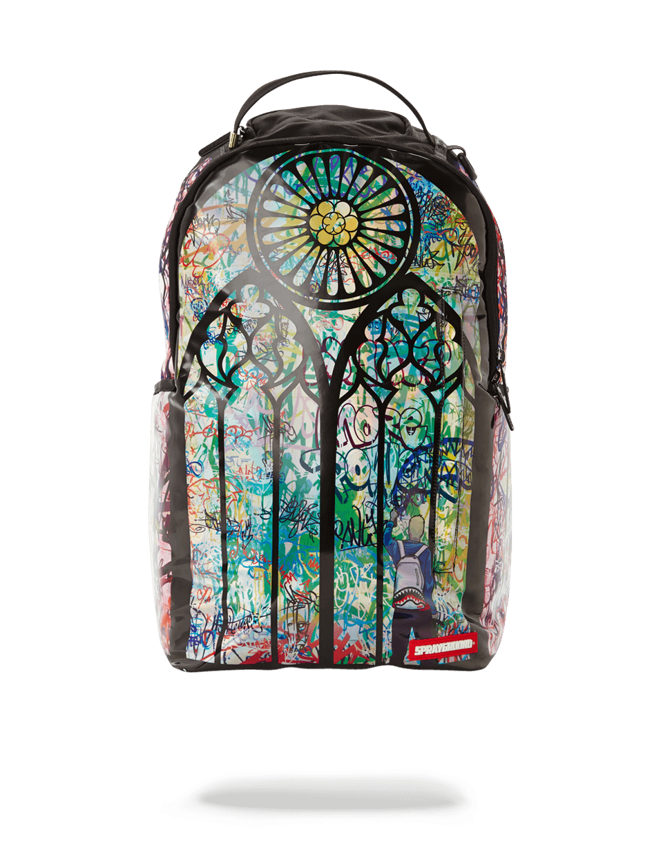 SPRAYGROUND® BACKPACK SPRAYS THE LORD (HOLOGRAPHIC FABRIC)