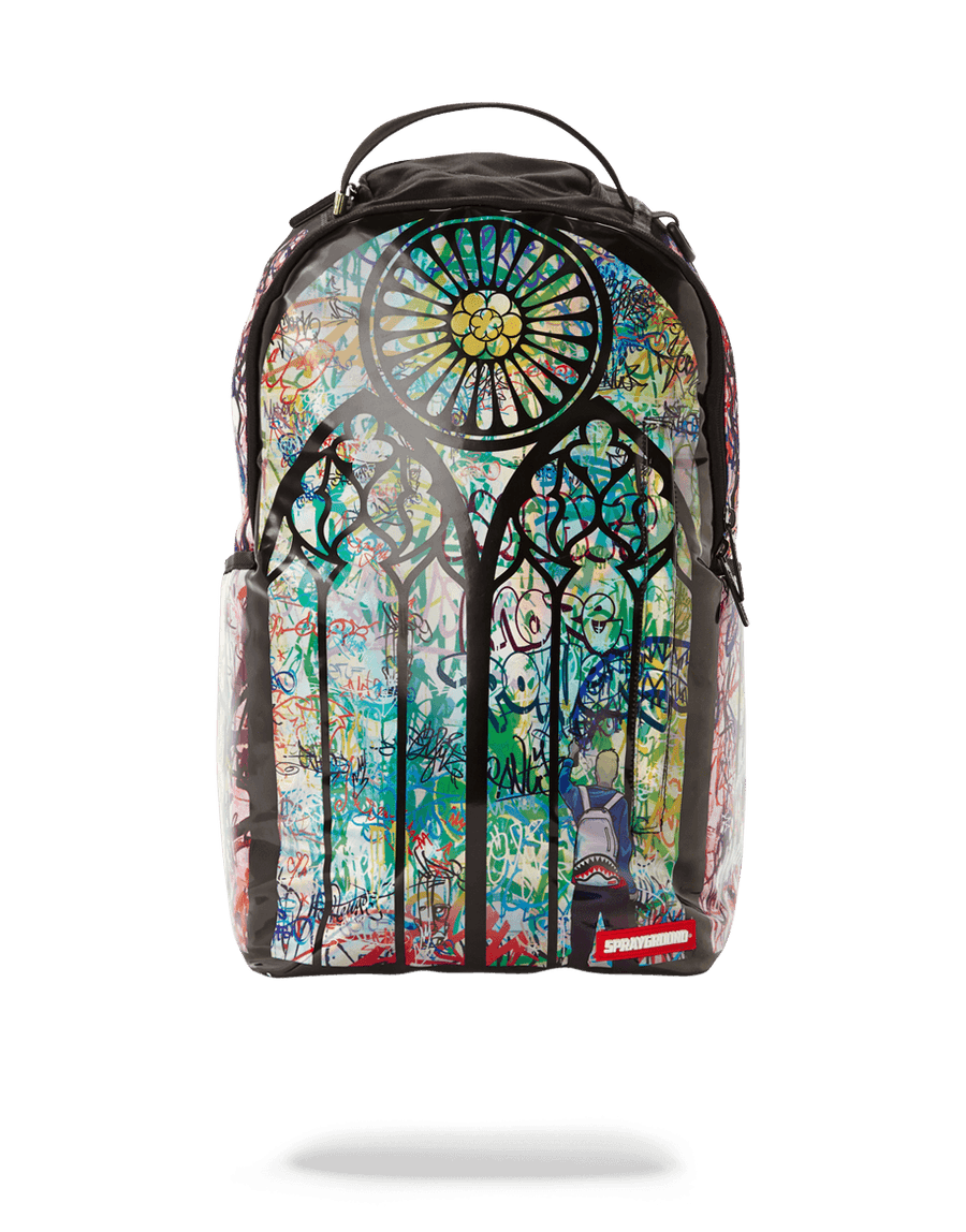 SPRAYGROUND® BACKPACK SPRAYS THE LORD (HOLOGRAPHIC FABRIC)