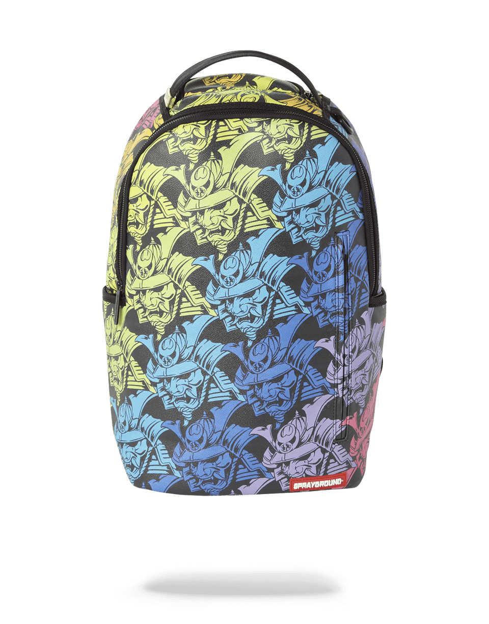 SPRAYGROUND® BACKPACK SAMURAI HEAD REPEAT BACKPACK (ONE OF ONE)