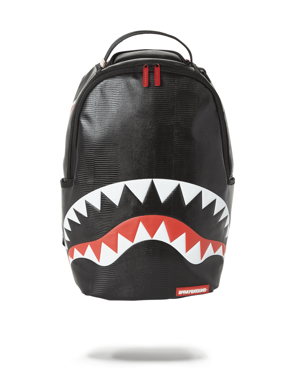 BLACK REPTILE SHARK BACKPACK (ONE OF ONE) – SPRAYGROUND®