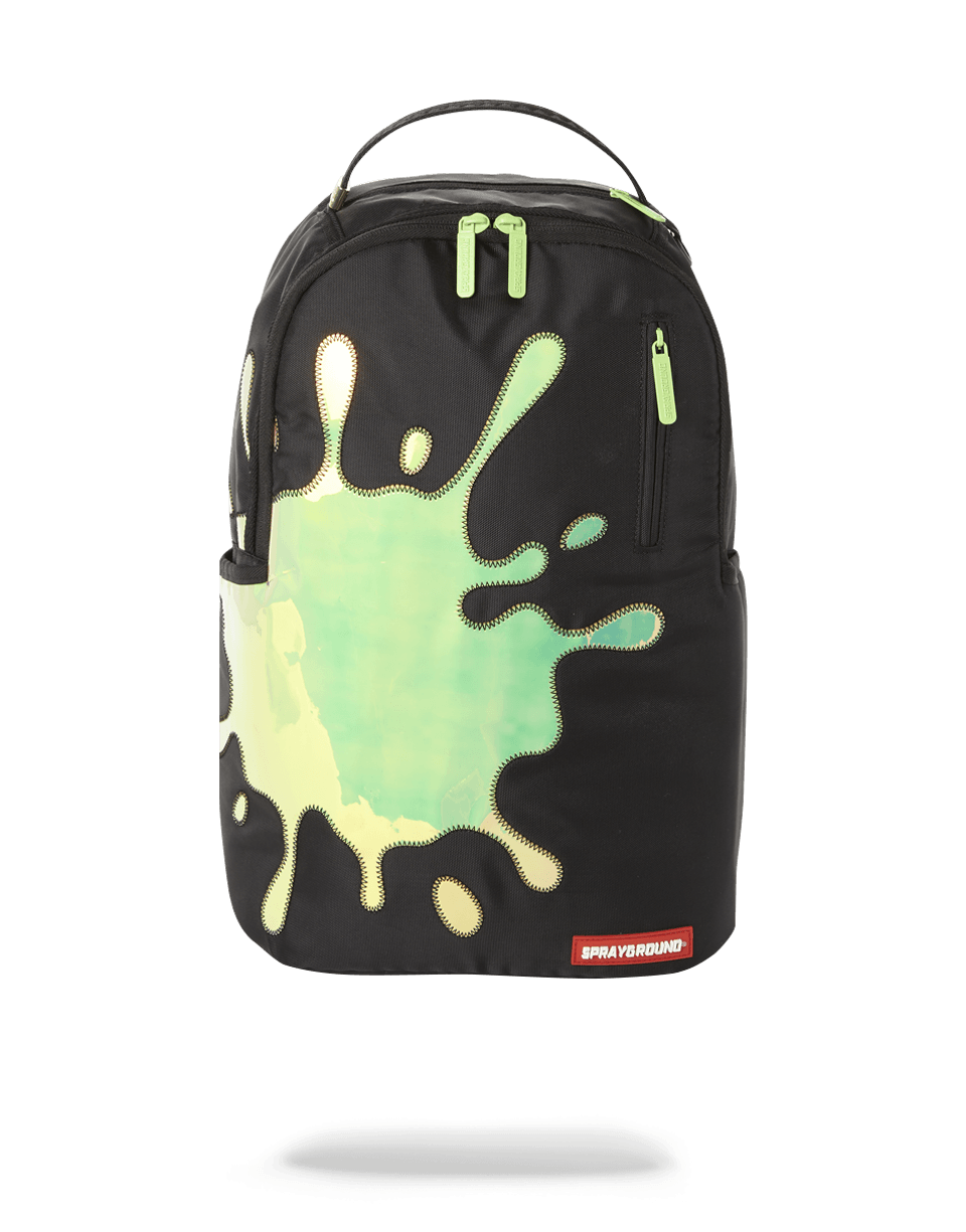 SPRAYGROUND® BACKPACK BLUE MIRROR REFLECTIVE SPLAT BACKPACK (ONE OF ONE)