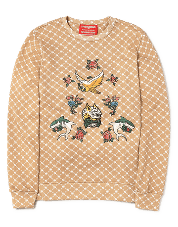 SPRAYGROUND® APPAREL AIR ITALIA CREWNECK