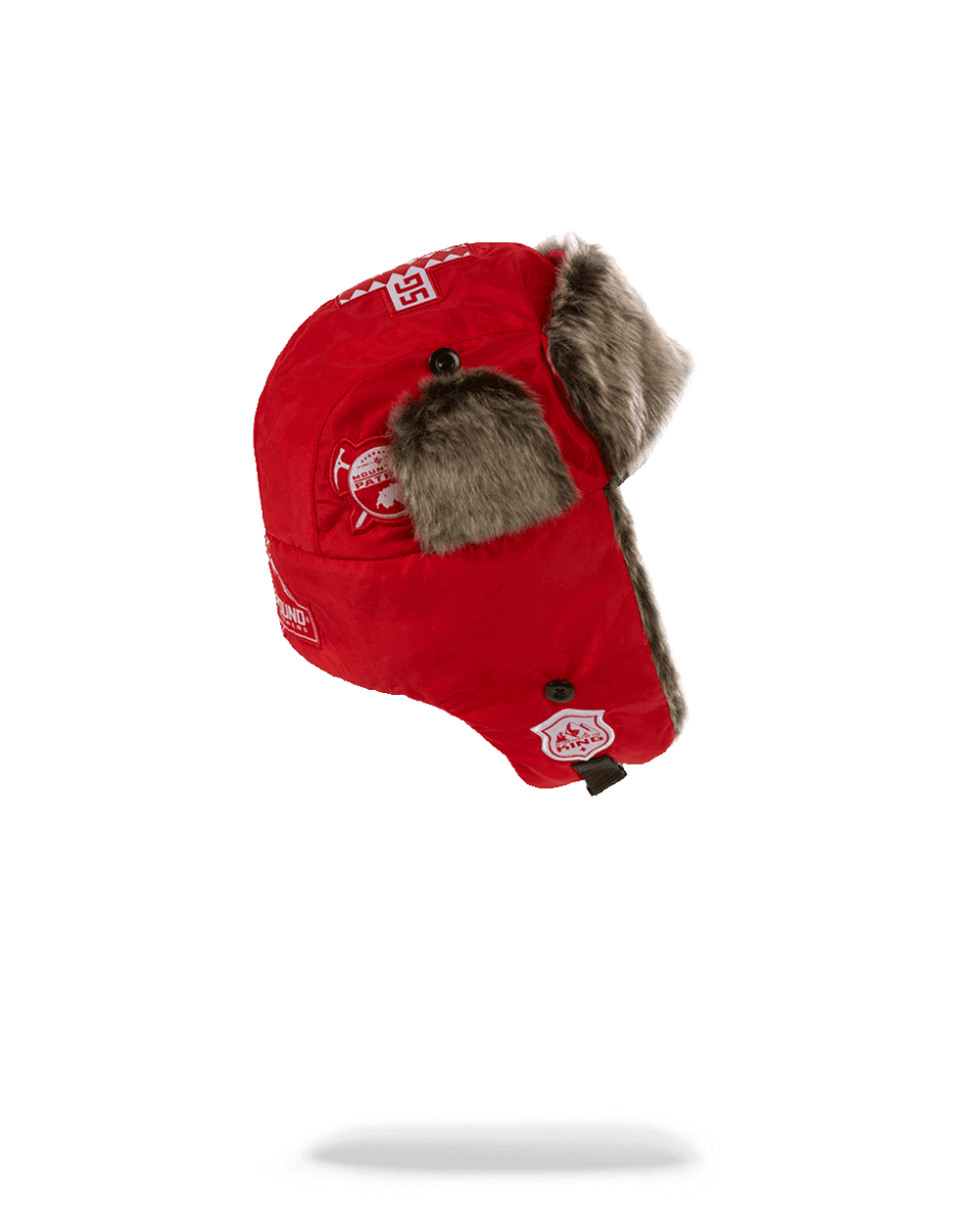SPRAYGROUND® HAT $KY HIGH SEEKERS AVIATOR HAT
