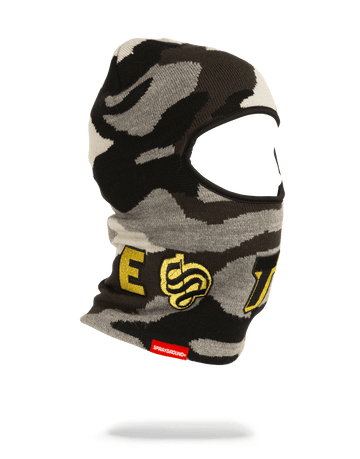 SPRAYGROUND® SKI MASK DESTROY SKI MASK (GOLD CAMO)