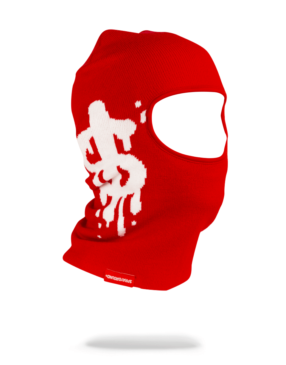 SPRAYGROUND® SKI MASK MONEY DRIP SKI MASK (RED)