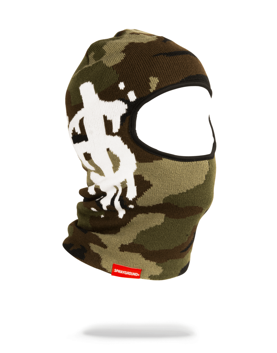 SPRAYGROUND® SKI MASK CAMO MONEY DRIP SKI MASK