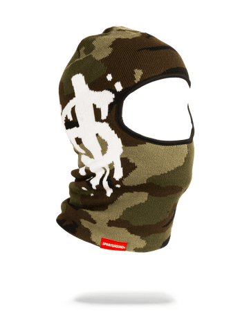 SPRAYGROUND® SKI MASK CAMO MONEY DRIP SKI MASK