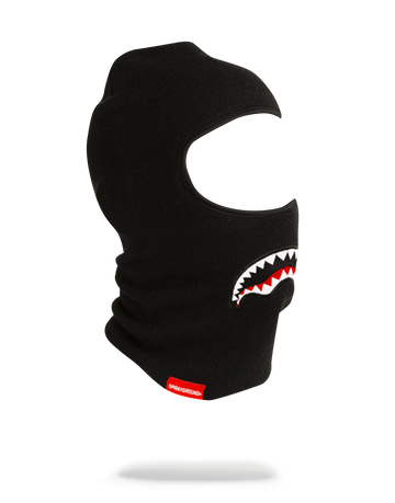 SPRAYGROUND® SKI MASK SHARK SKI MASK (BLACK)