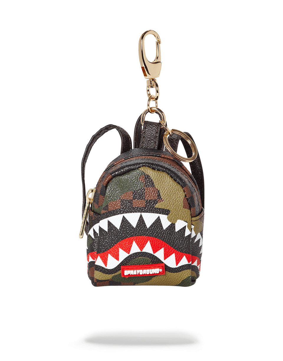 SPRAYGROUND® KEYCHAIN SHARKS IN PARIS (CAMO EDITION) KEYCHAIN
