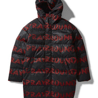 SPRAYGROUND® APPAREL SG GRAFFITI PUFFER JACKET BLACK