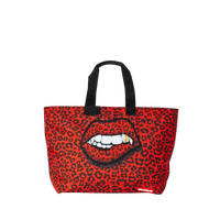 SPRAYGROUND® TOTE RED LEOPARD LIPS TOTE