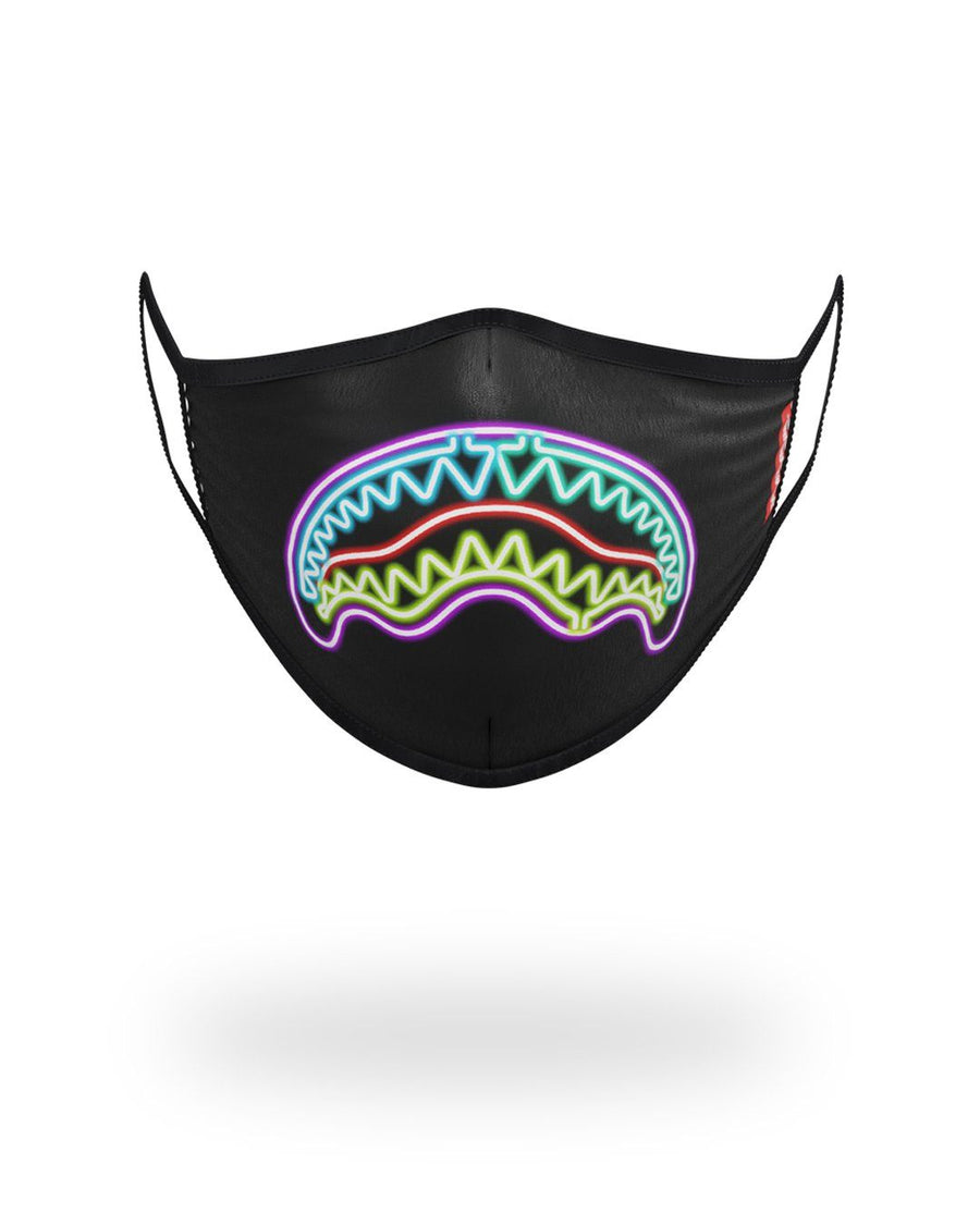 SPRAYGROUND® FASHION MASK NEON SHARK FORM-FITTING MASK