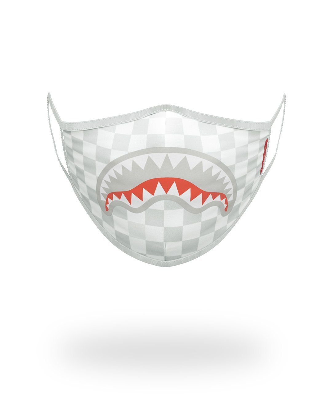 SPRAYGROUND® FASHION MASK SHARKS IN PARIS (WHITE) FORM-FITTING MASK