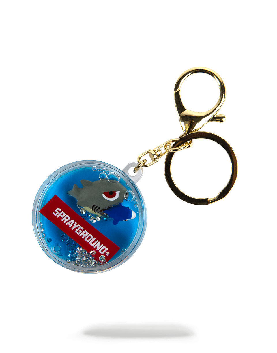 SPRAYGROUND® KEYCHAIN FISH TANK LIQUID KEYCHAIN