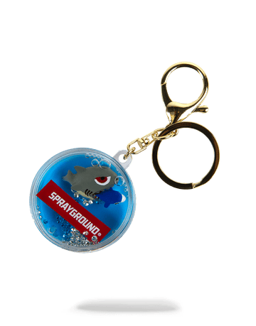 SPRAYGROUND® KEYCHAIN FISH TANK LIQUID KEYCHAIN