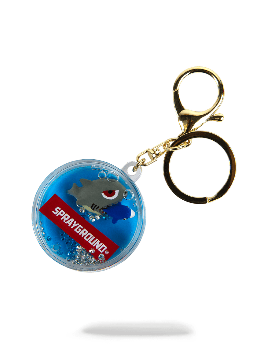 SPRAYGROUND® KEYCHAIN FISH TANK LIQUID KEYCHAIN