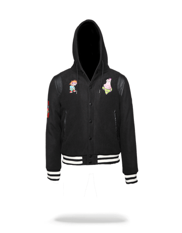 SPRAYGROUND® OUTERWEAR NICK ANIME VARSITY JACKET