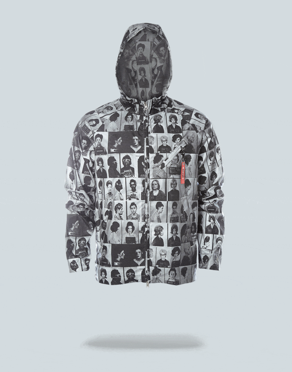 SPRAYGROUND® OUTERWEAR LAQUAN SMITH SCAMMER WINDBREAKER (3M)