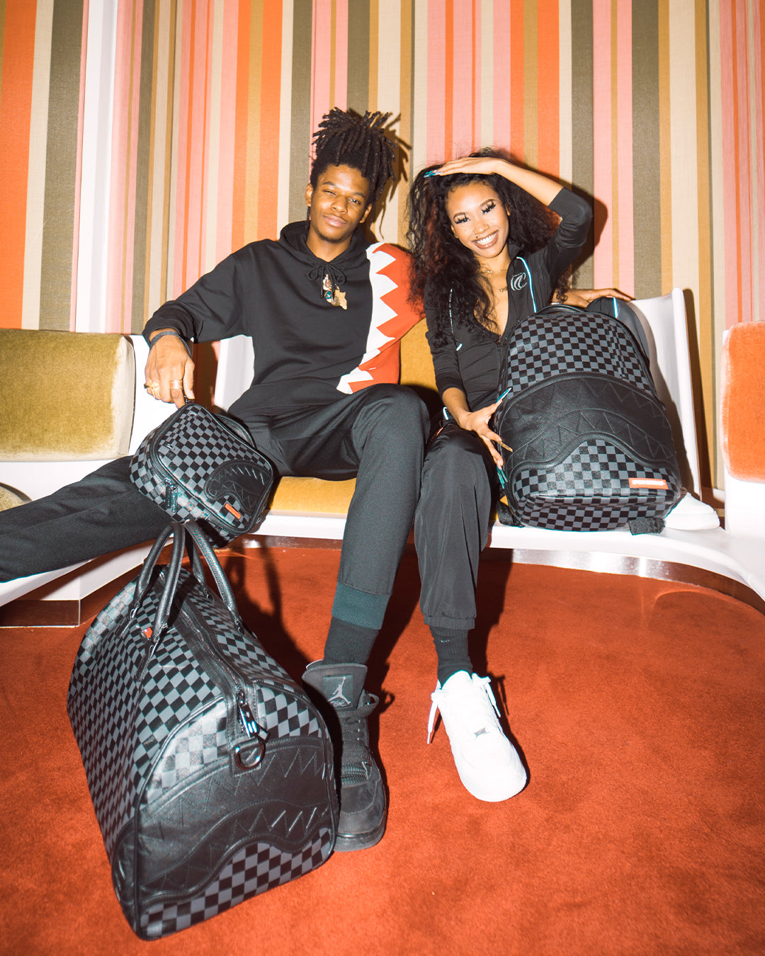 Sprayground Rose Henny AIIIIR To The Throne Duffle Bag – NYCMode