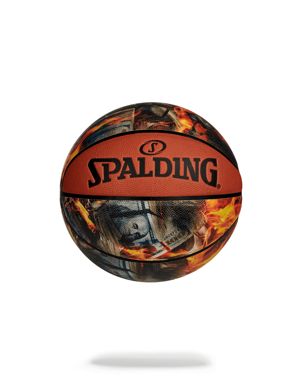 SPRAYGROUND® BASKETBALL SPALDING X SPRAYGROUND FIRE BASKETBALL