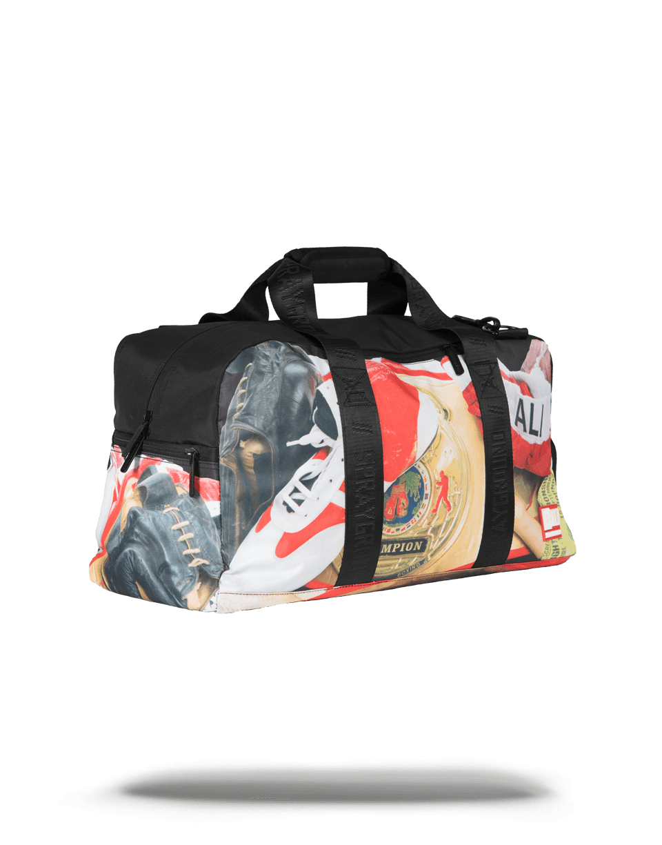 SPRAYGROUND® DUFFLE MUHAMMAD ALI STUFFED DUFFLE
