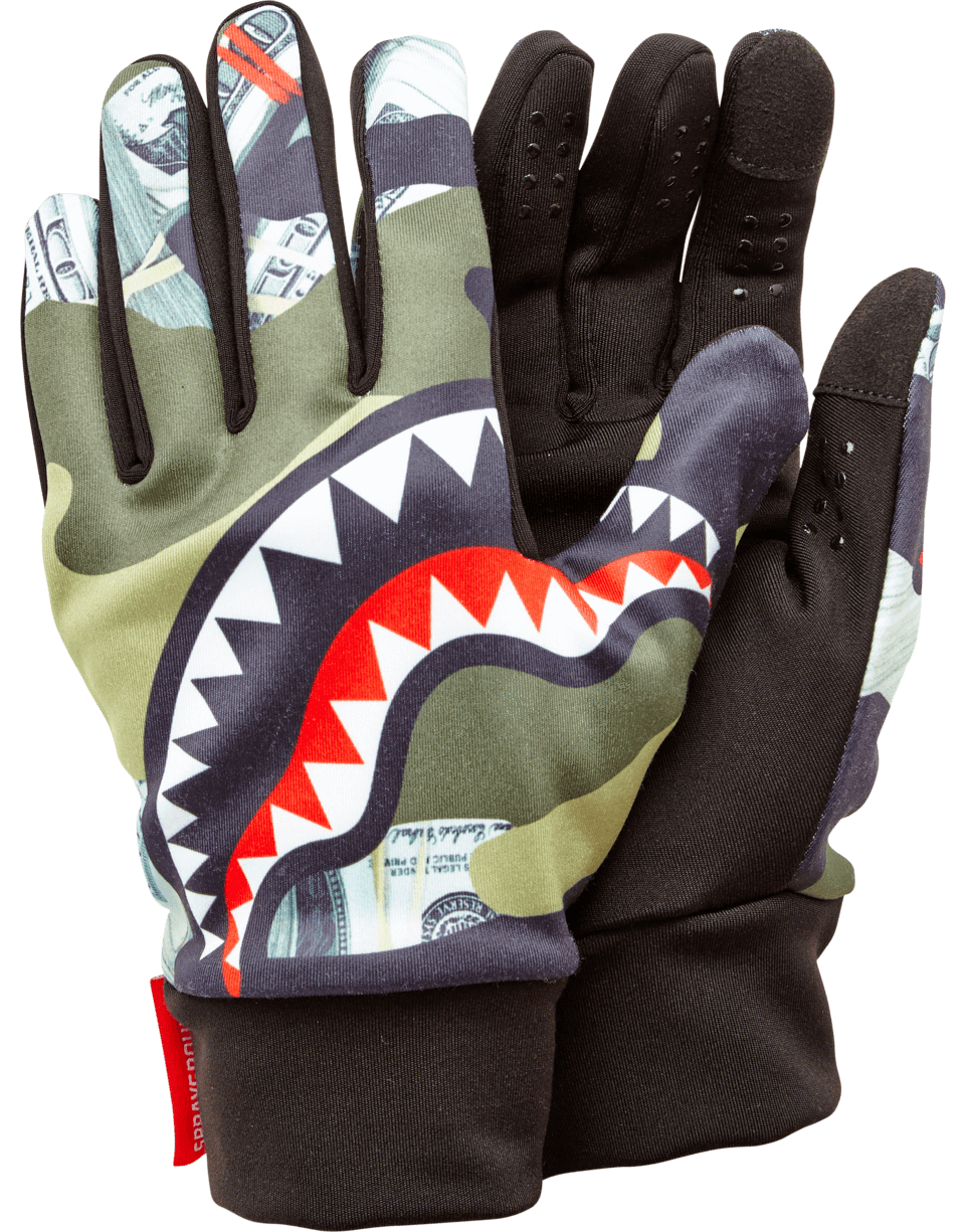 SPRAYGROUND® GLOVES MONEY CAMO GLOVES