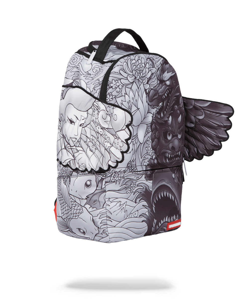 Bookbag with wings shop