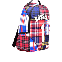 SPRAYGROUND® BACKPACK NBALAB D'ANGELO RUSSELL: PLAID JERSEY