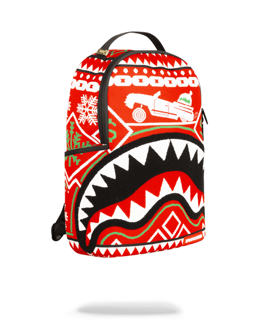 SPRAYGROUND® BACKPACK UGLY SWEATER SHARK