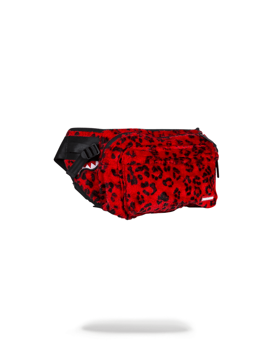 SPRAYGROUND® CROSS BODY RED LEOPARD CROSSBODY TRANSPORTER