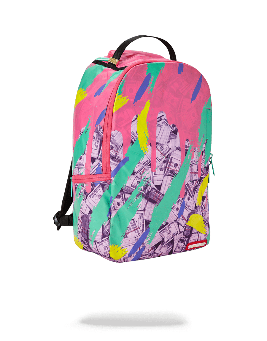 SPRAYGROUND® BACKPACK MONEY PINK CAMO DRIP