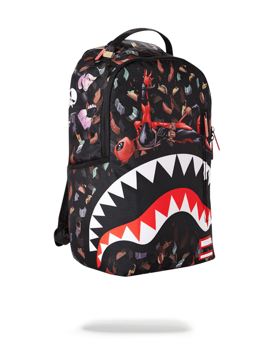 SPRAYGROUND® BACKPACK DEADPOOL TACO$ RAIN SHARK