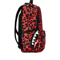 SPRAYGROUND® BACKPACK RED LEOPARD DOUBLE CARGO