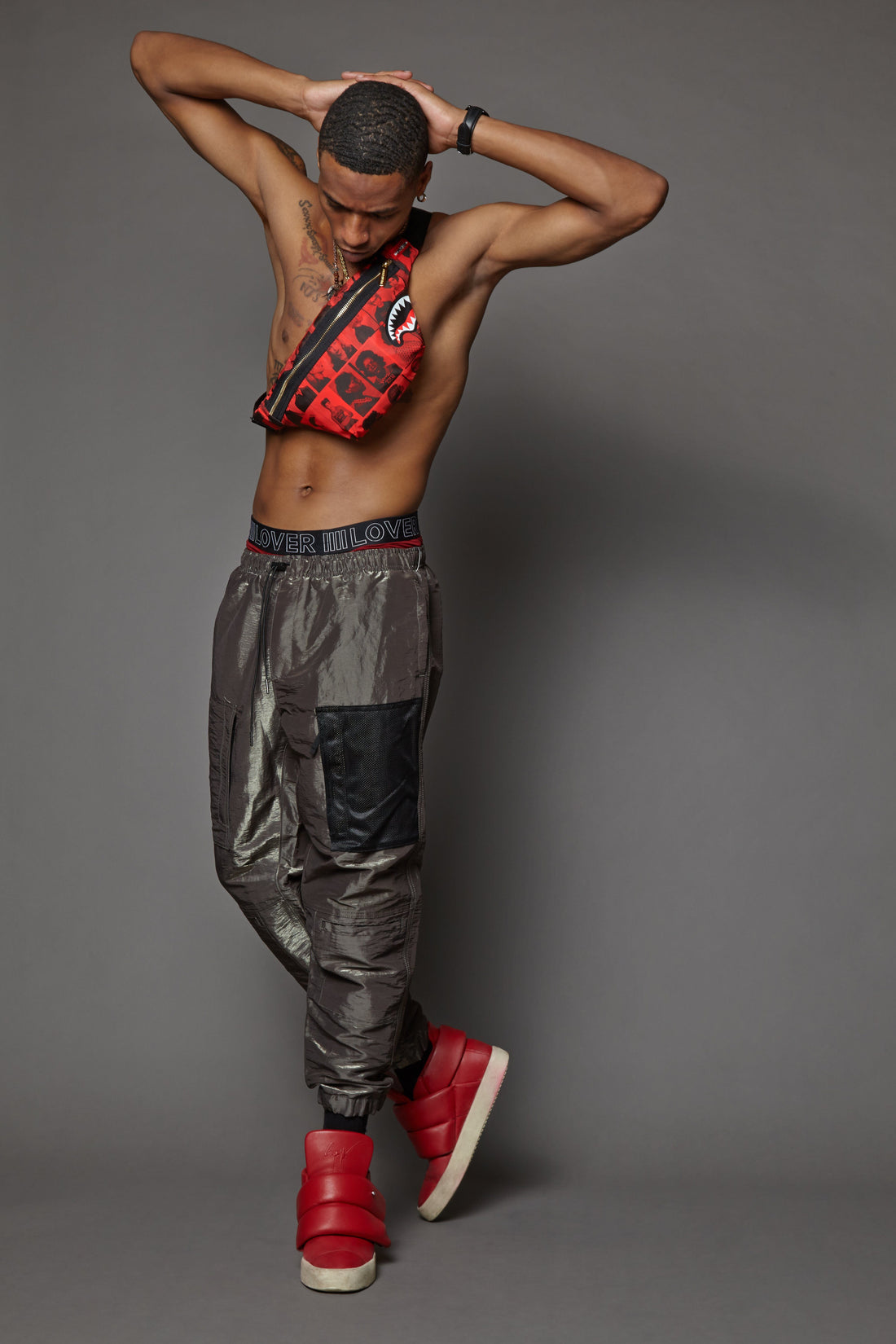 SPRAYGROUND® CROSS BODY LAQUAN SMITH SCAMMER 3M SAVVY CROSSBODY