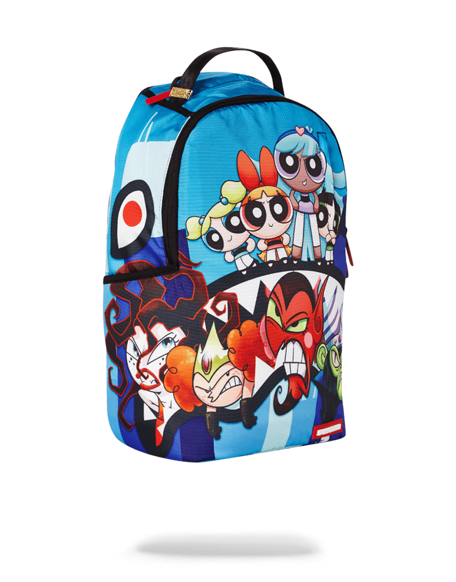 Sprayground x Powerpuff Girls Monster Shark DLX Backpack