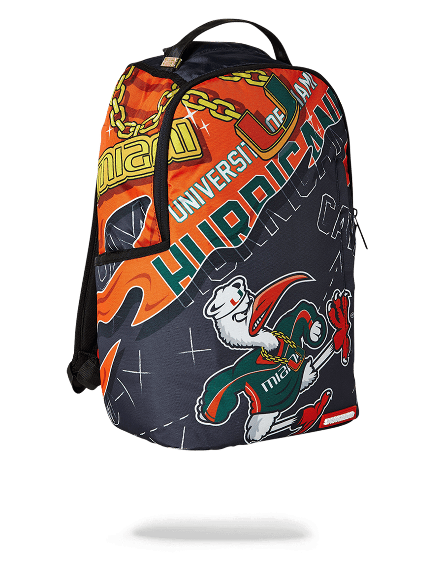Sprayground miami hurricanes backpack Clearance