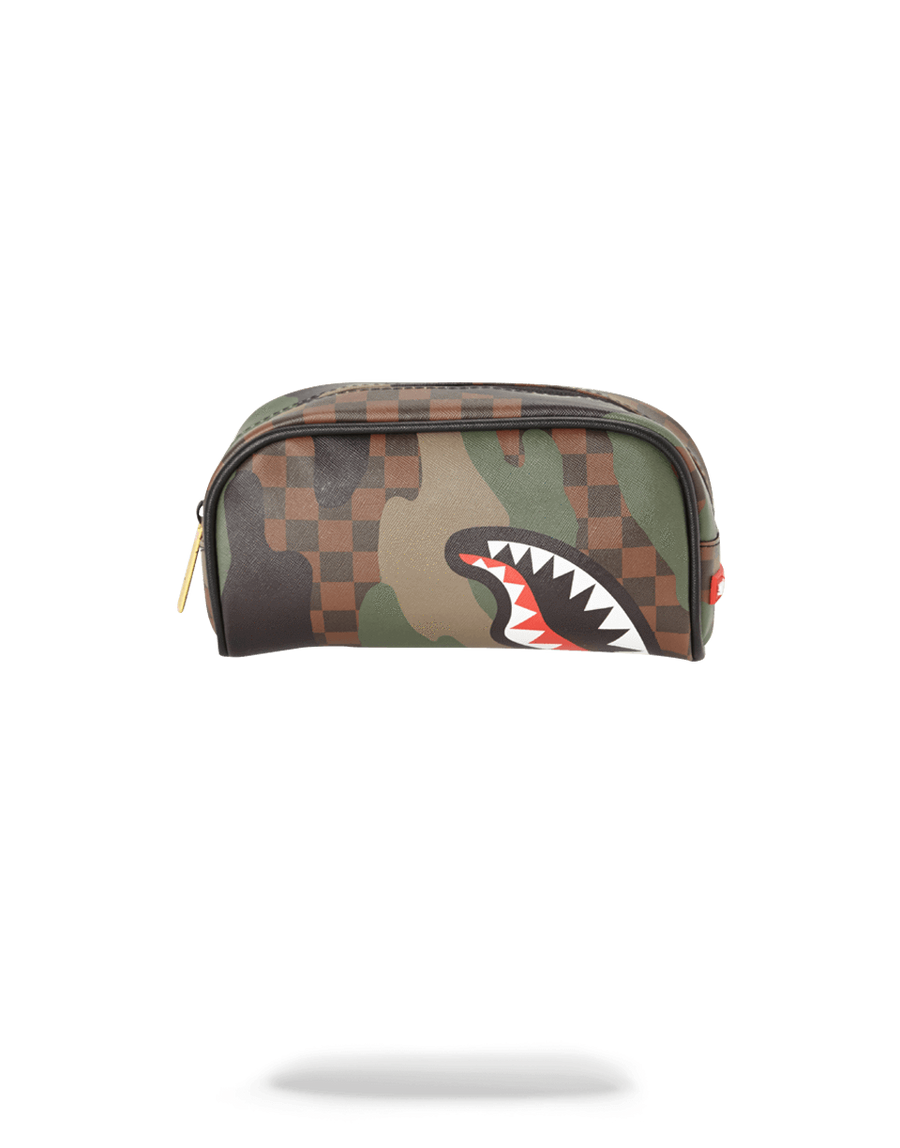 SPRAYGROUND® PENCIL CASE SHARKS IN PARIS (CAMO EDITION) PENCIL CASE