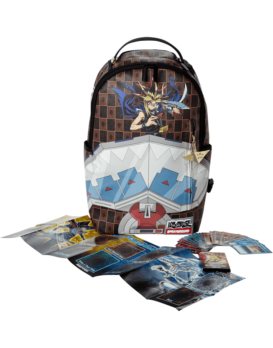 SPRAYGROUND® BACKPACK YU GI OH DUAL DISK SHARK