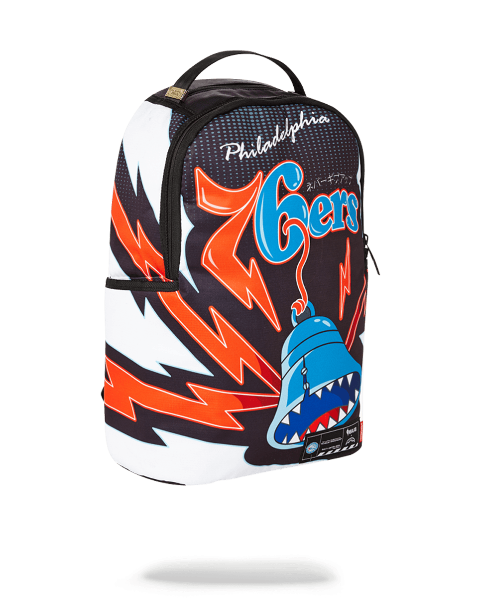SPRAYGROUND® BACKPACK NBA LAB PHILADELPHIA 76ERS BELL SHARK