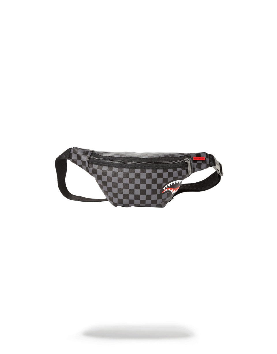 SPRAYGROUND® CROSSBODY SHARKS IN PARIS (BLACK CHECKERED EDITION) CROSSBODY