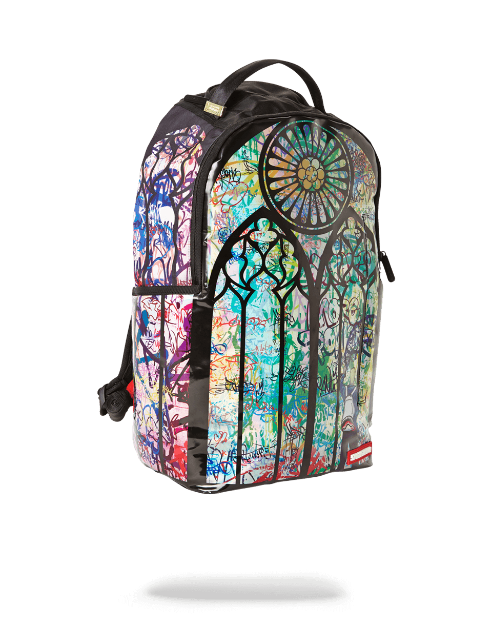 SPRAYGROUND® BACKPACK SPRAYS THE LORD (HOLOGRAPHIC FABRIC)