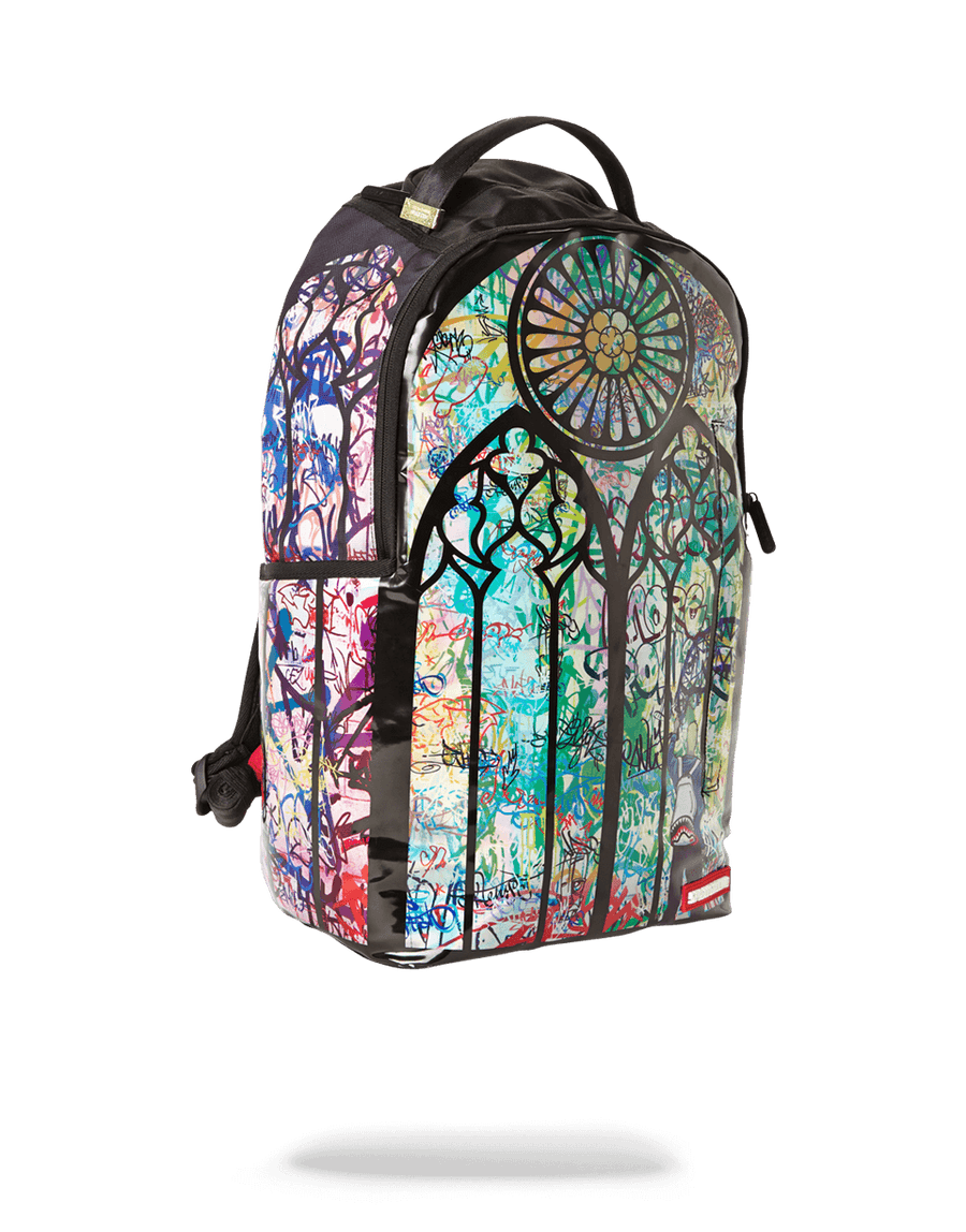 SPRAYGROUND® BACKPACK SPRAYS THE LORD (HOLOGRAPHIC FABRIC)