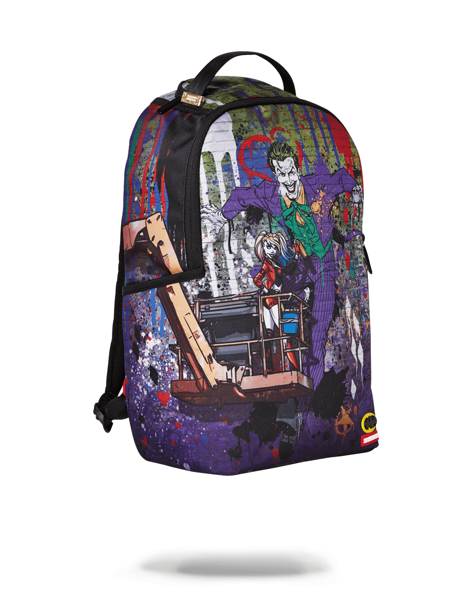 SPRAYGROUND® BACKPACK JOKER MURAL BY HARLEY QUINN