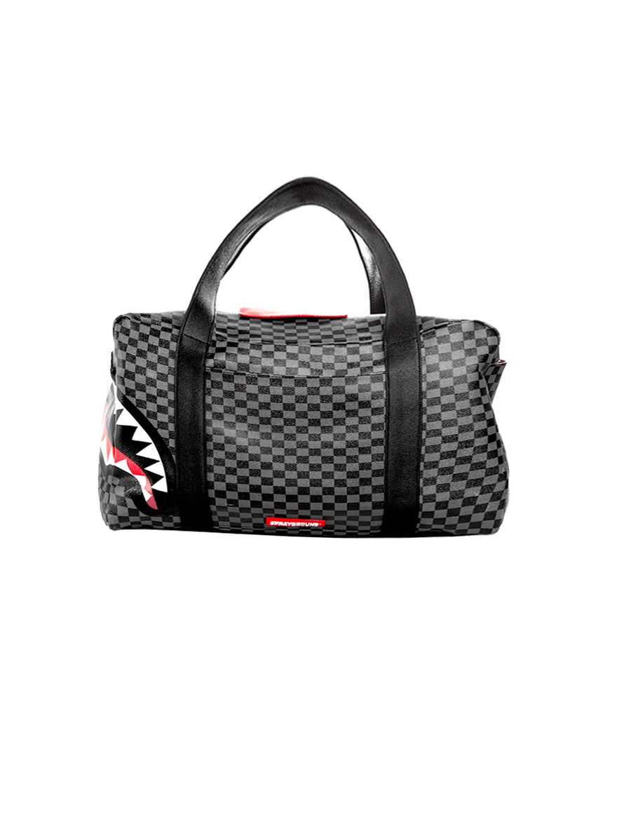 Sprayground Burnt Sharks In Paris Duffel Bag in Black for Men