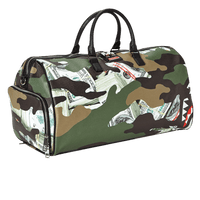 Sprayground Camo Infiniti Brown/Green Duffle Bag 910D4458 Shark