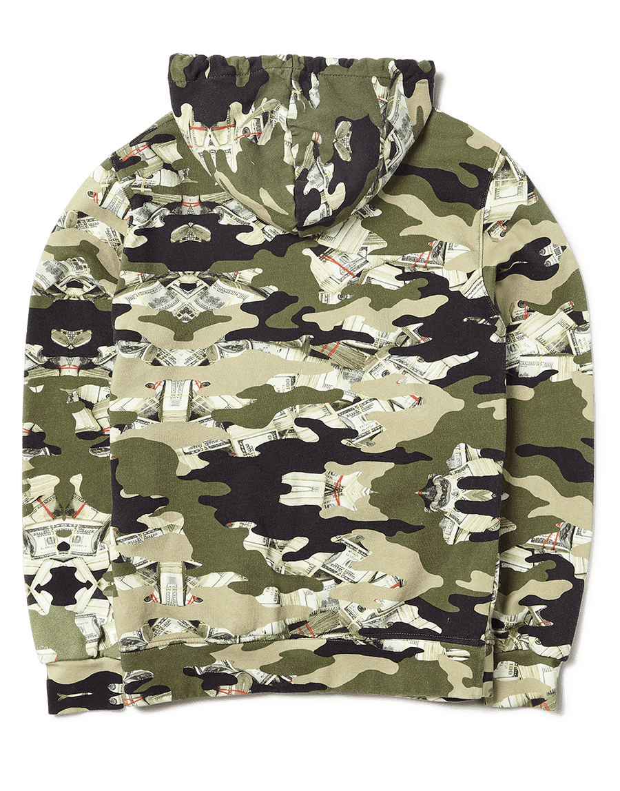 Money camo deals hoodie