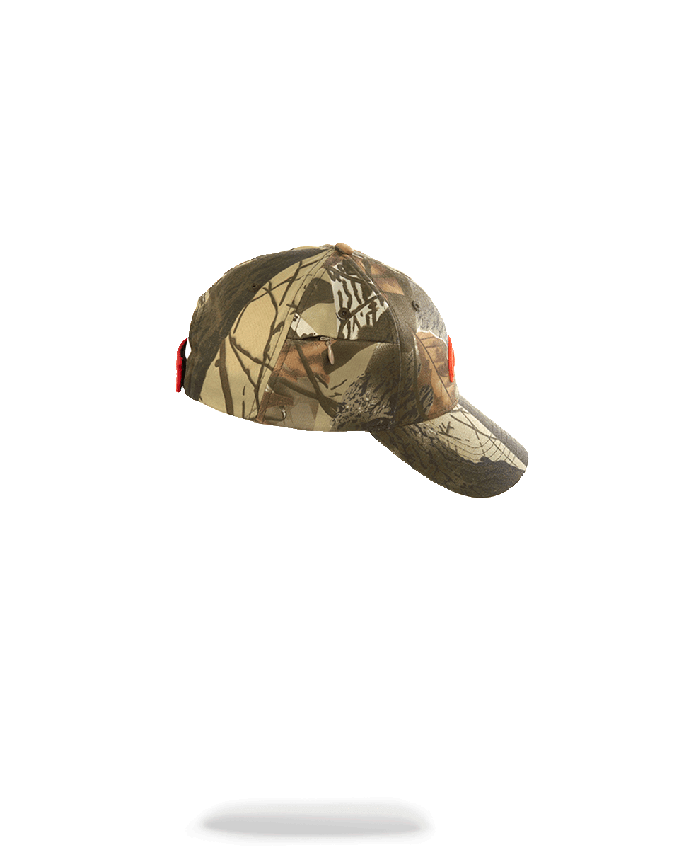 SPRAYGROUND® HAT WILD LIFE HUNTER HAT WITH REMOVABLE FLAP HAT