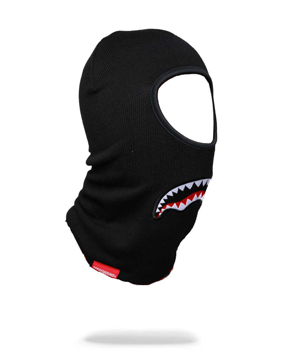 SPRAYGROUND® SKI MASK BLACK SHARKMOUTH SKI MASK