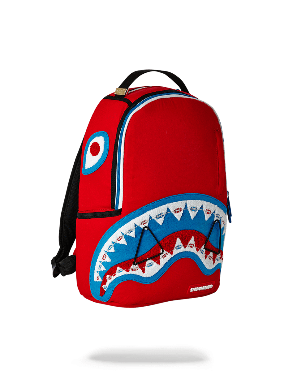 SPRAYGROUND® MINI BRACES SHARK (RED)