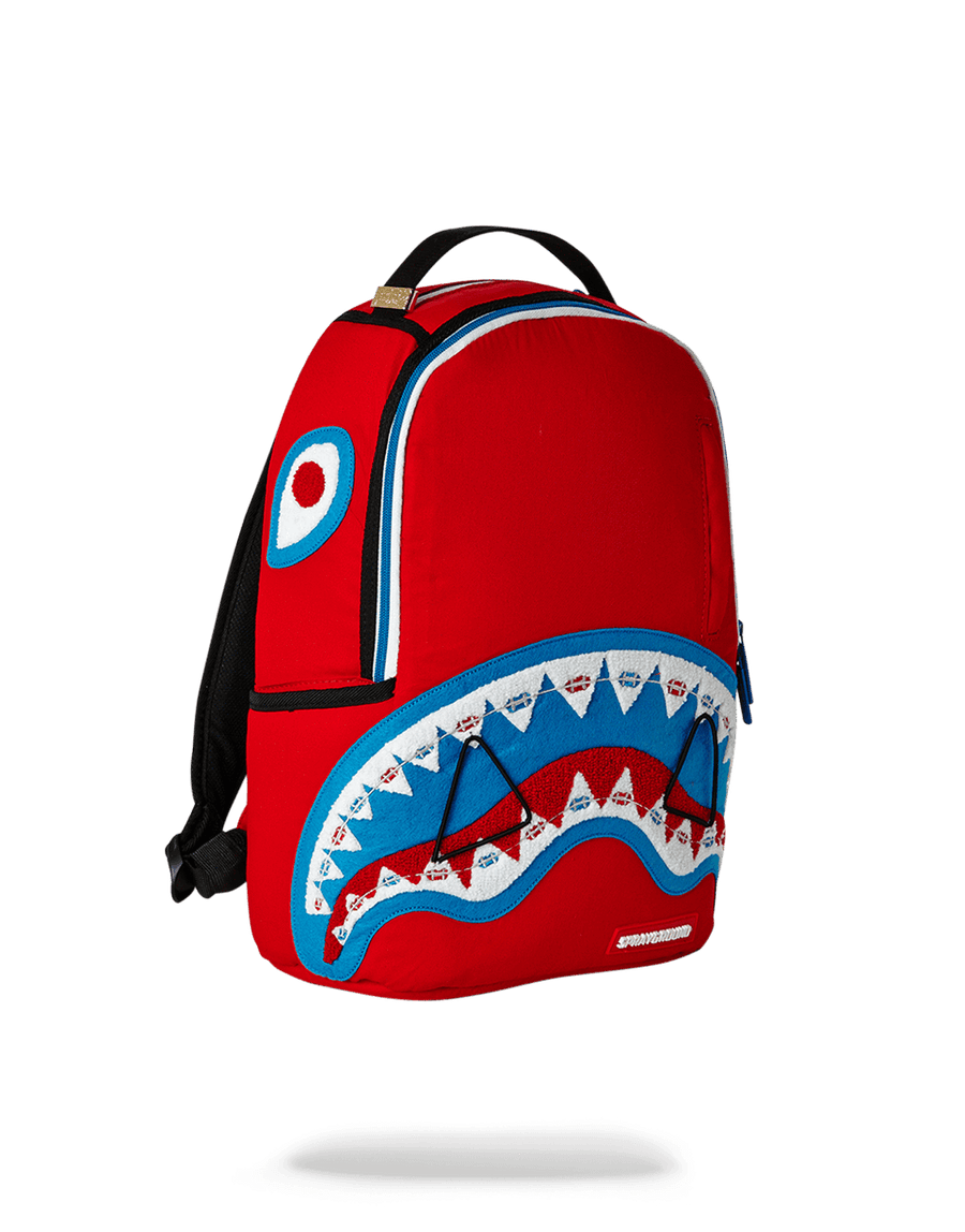 SPRAYGROUND® MINI BRACES SHARK (RED)